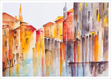 ''Venice III'' Watercolour 10'' x 14''